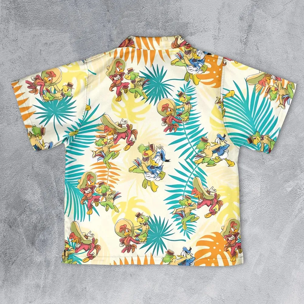 Tropical The Three Caballeros Youth Hawaiian Shirt - 2