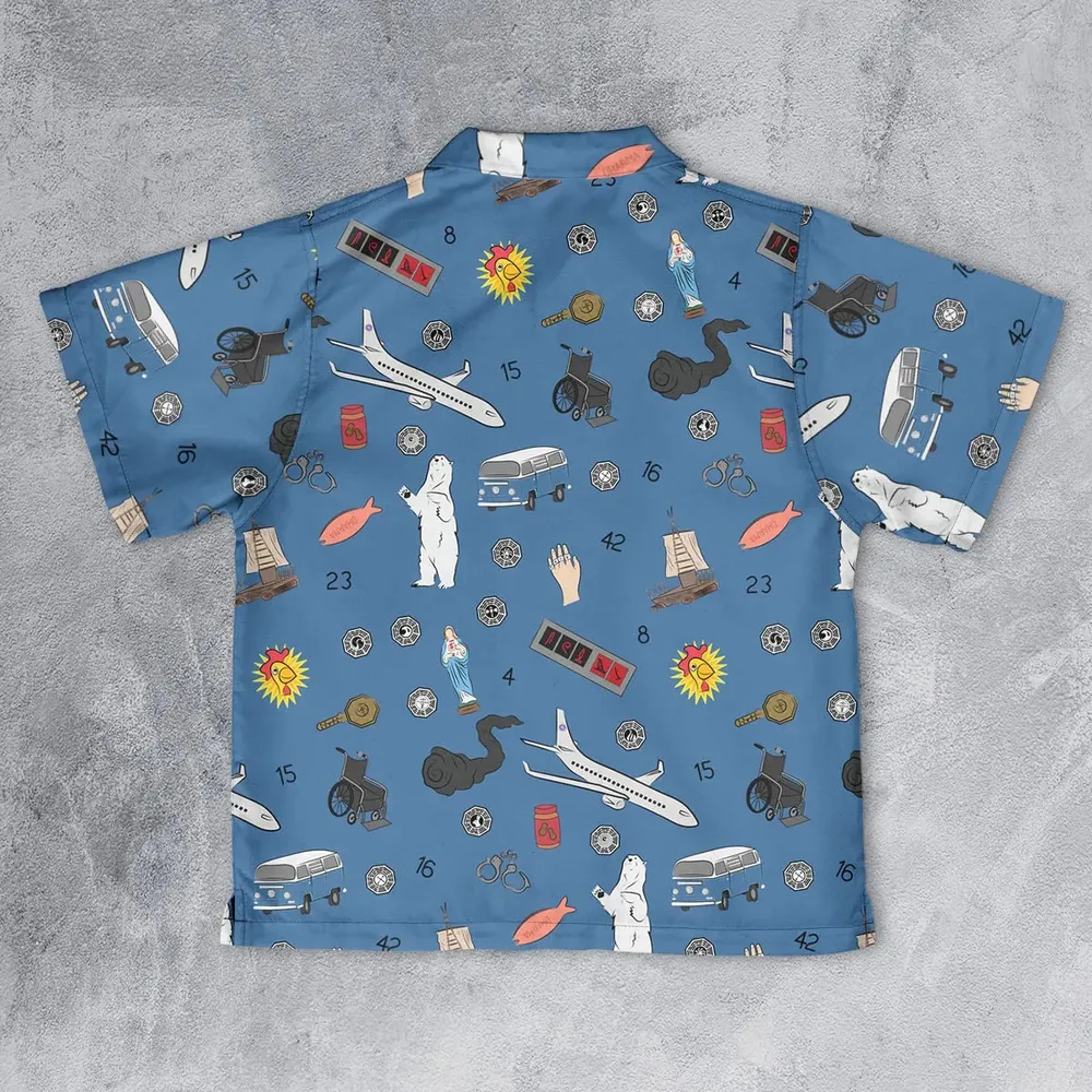 Get Lost Again Lost TV Show Youth Hawaiian Shirt - 2