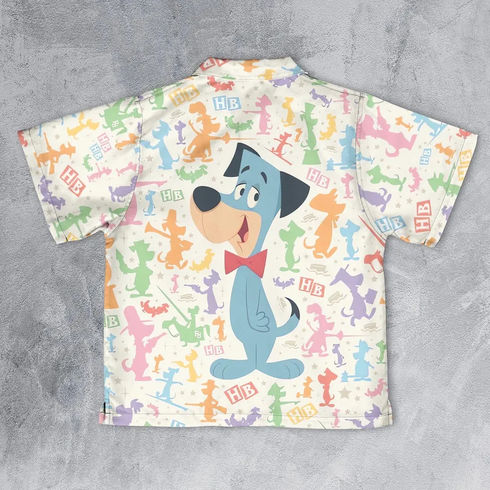 The Huckleberry Hound Show Youth Hawaiian Shirt - 2