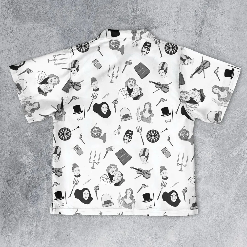 Pronounce Fronkenstein Young Frankenstein Youth Hawaiian Shirt - 2