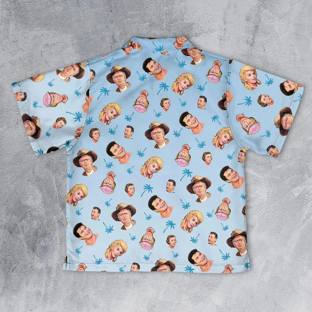 Summer Vibe The Beverly Hillbillies Characters Youth Hawaiian Shirt - 2