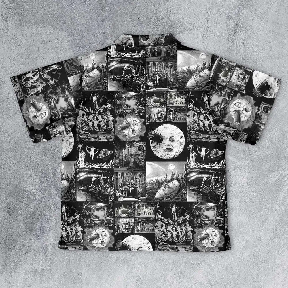Le Voyage Dans La Lune 1902 Youth Hawaiian Shirt - 2