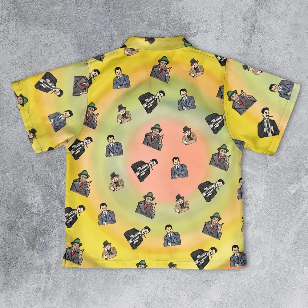 The Four Marx Brothers Youth Hawaiian Shirt - 2