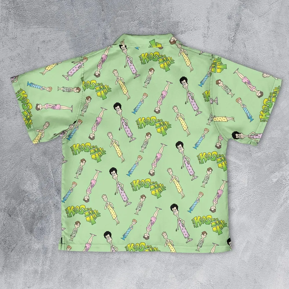 The Kids in the Hall characters Youth Hawaiian Shirt - 2
