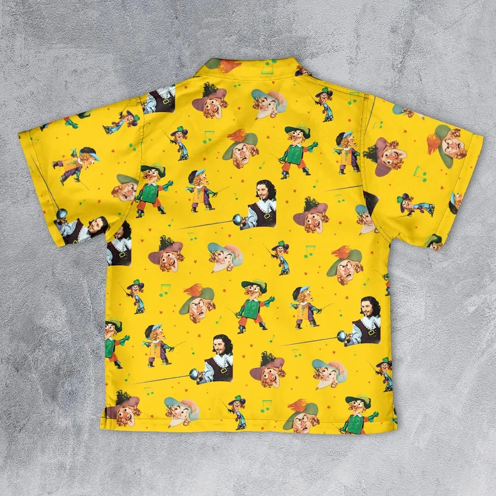 The Three Musketeers Ritz Brothers Youth Hawaiian Shirt - 2