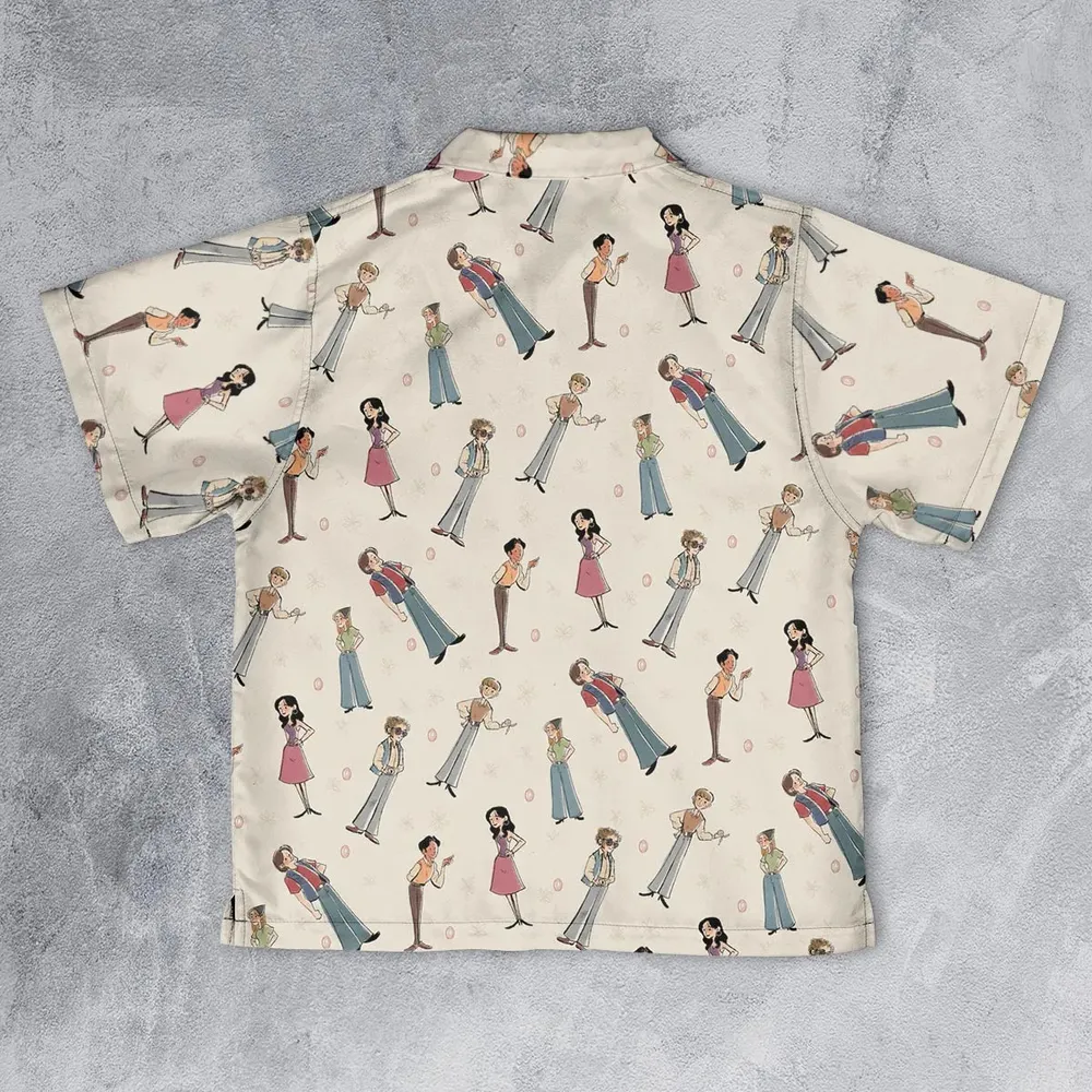 Seventies Vibes That '70s Show Youth Hawaiian Shirt - 2
