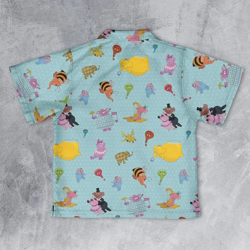 Heffalumps and Woozles Winnie the Pooh Youth Hawaiian Shirt - 2