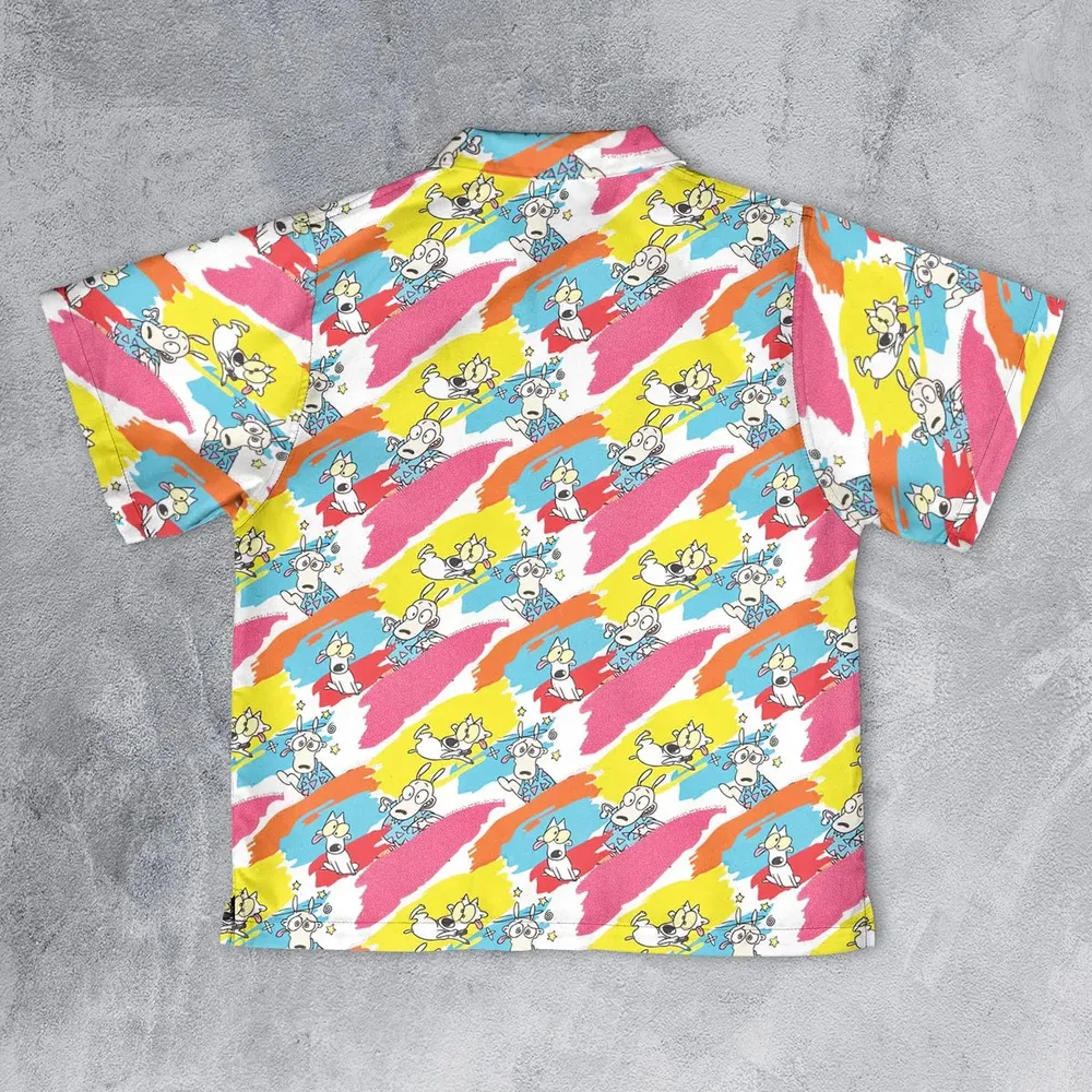 Rocko's Paint Brush Youth Hawaiian Shirt - 2