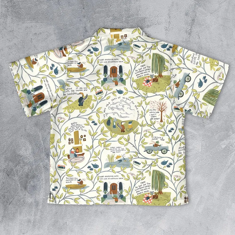 Mr Toad And Friends The Wind in the Willows Youth Hawaiian Shirt - 2