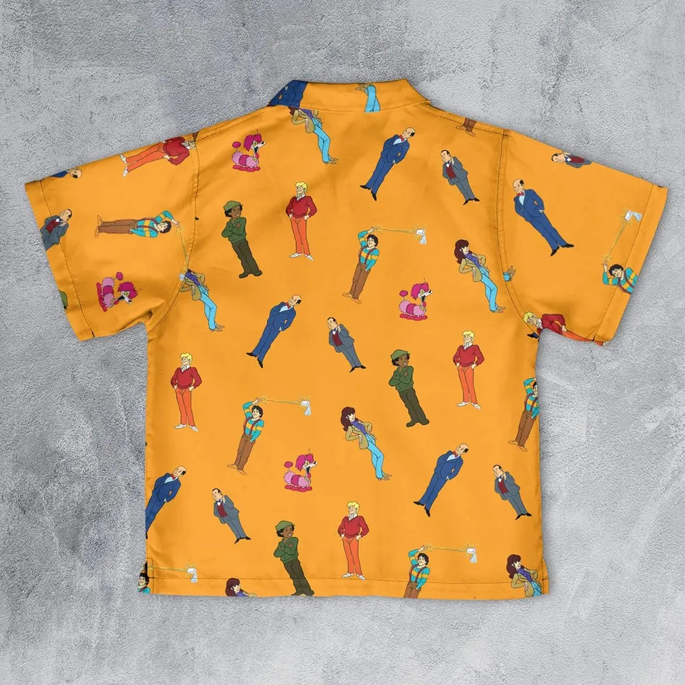 Mork Madness Mork and Mindy Youth Hawaiian Shirt - 2
