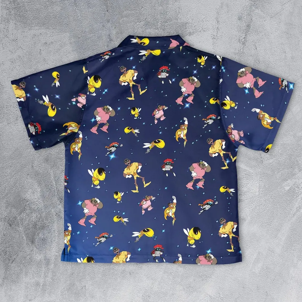 Brown Hornet characters Youth Hawaiian Shirt - 2