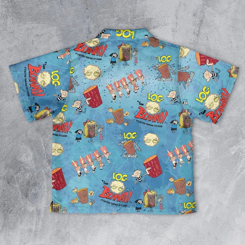 It's Log It's Big It's Heavy Youth Hawaiian Shirt - 2