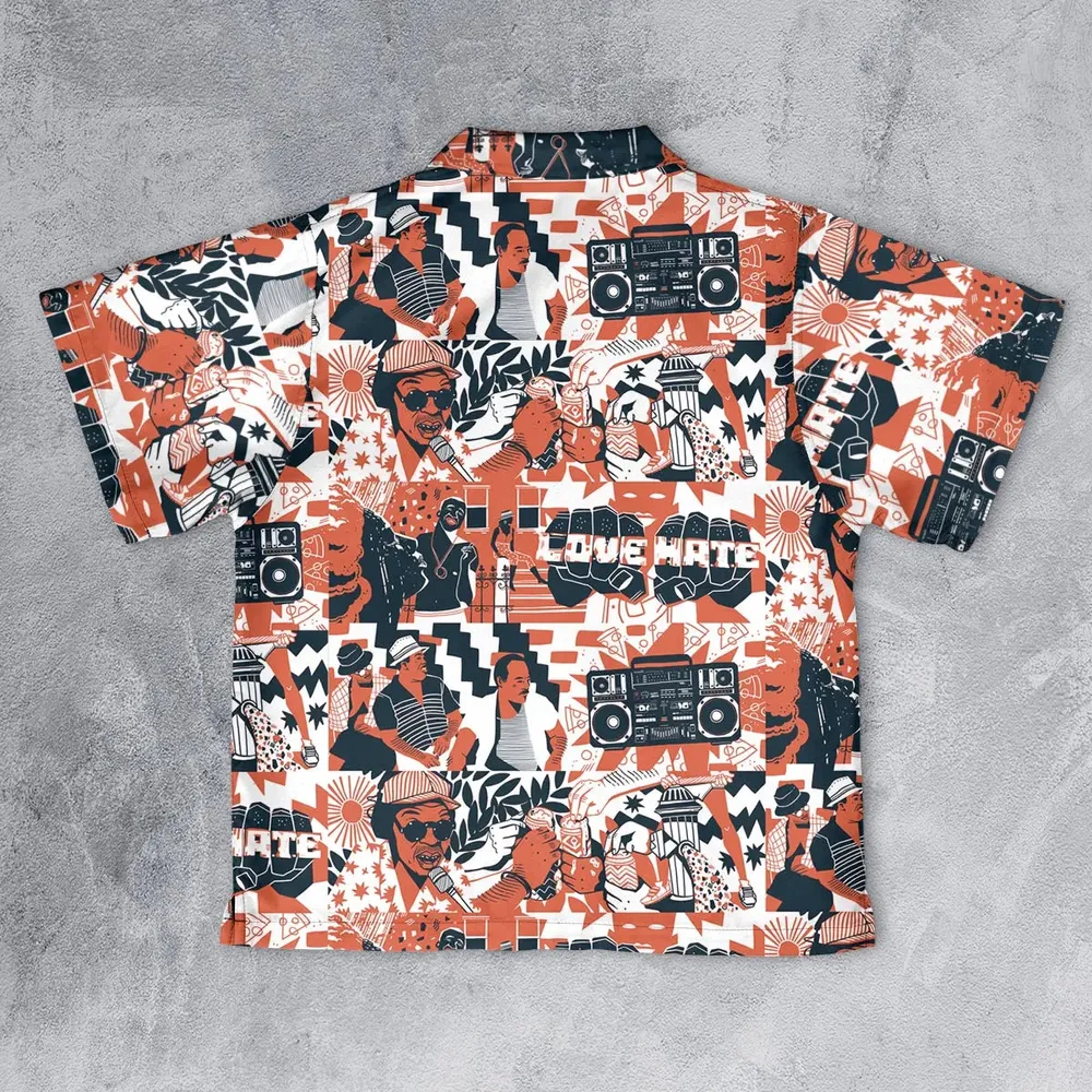 Love and Hate Do The Right Thing Youth Hawaiian Shirt - 2