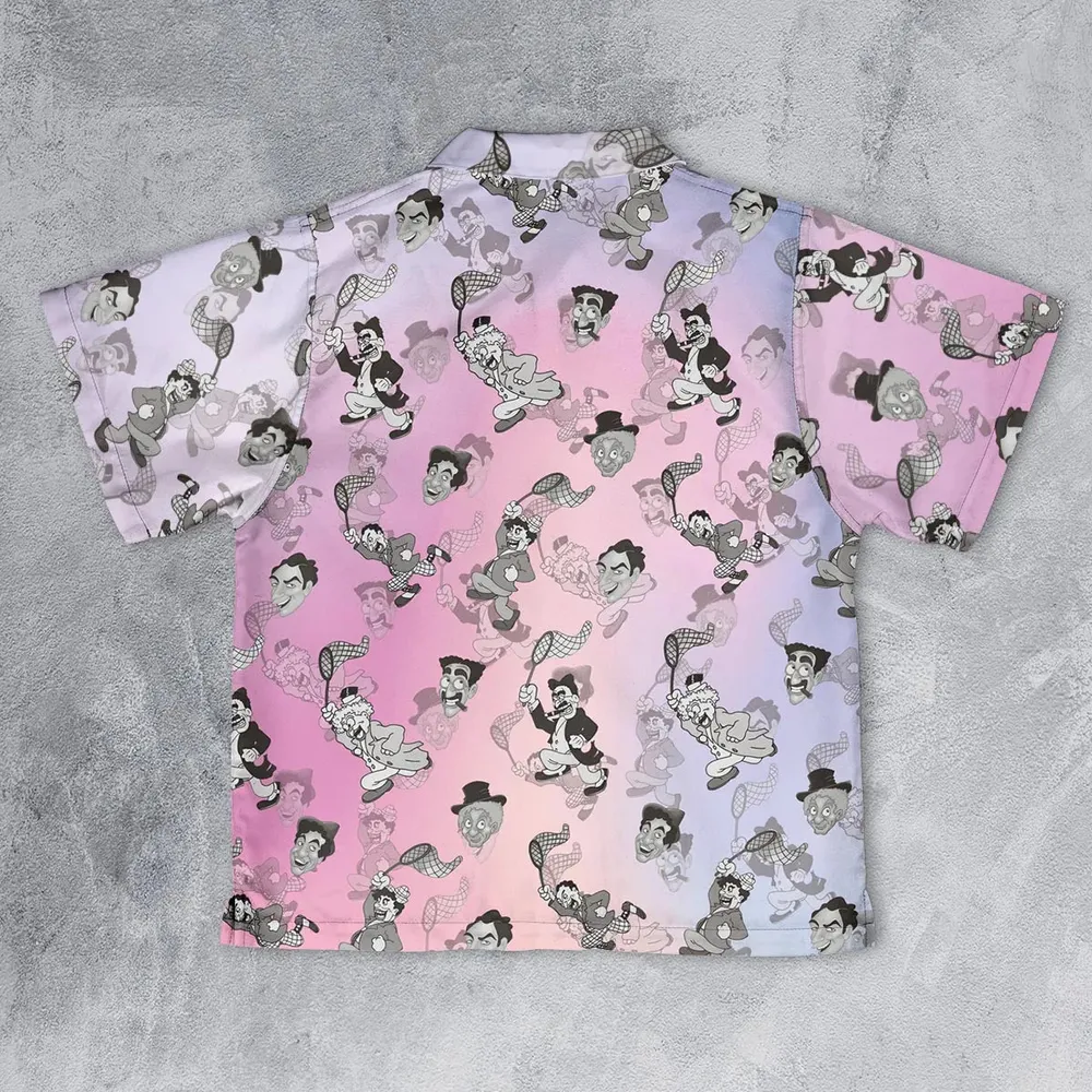 The Animated Marx Brothers Characters Youth Hawaiian Shirt - 2