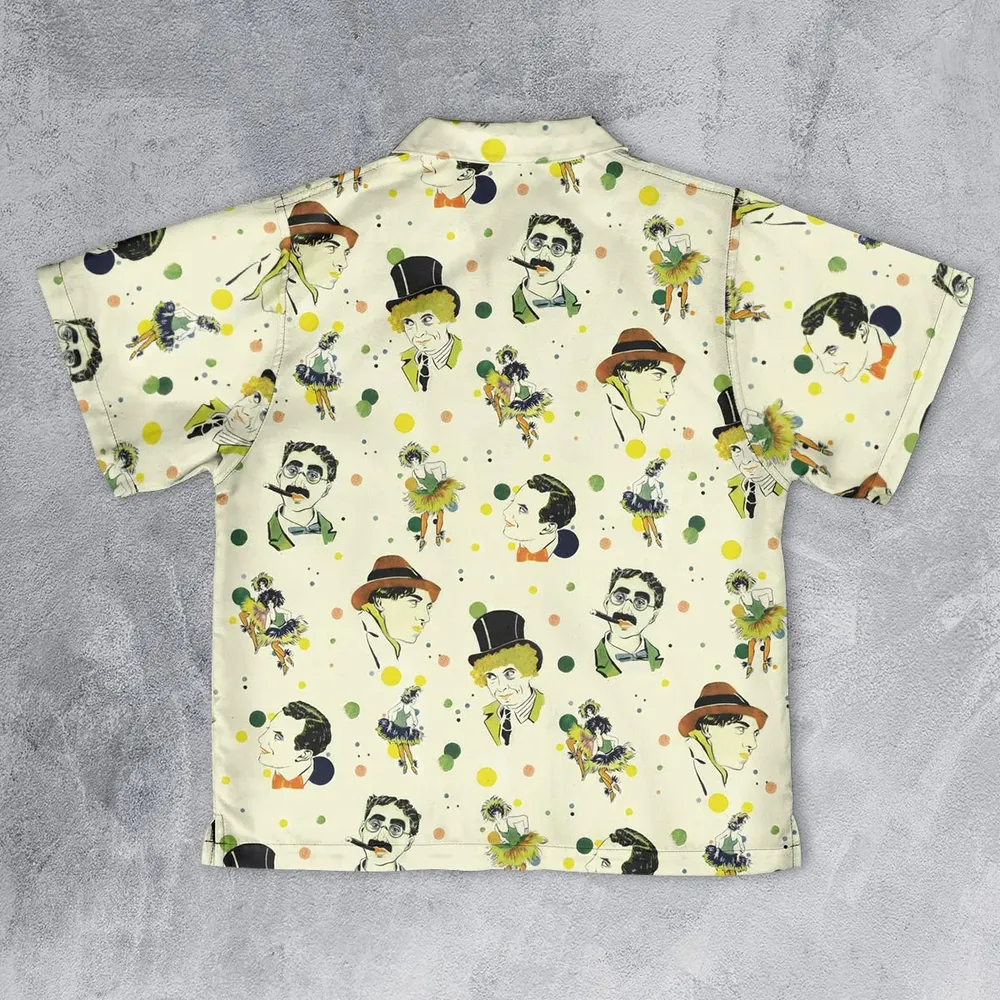 The Cocoanuts The Marx Brothers Youth Hawaiian Shirt - 2