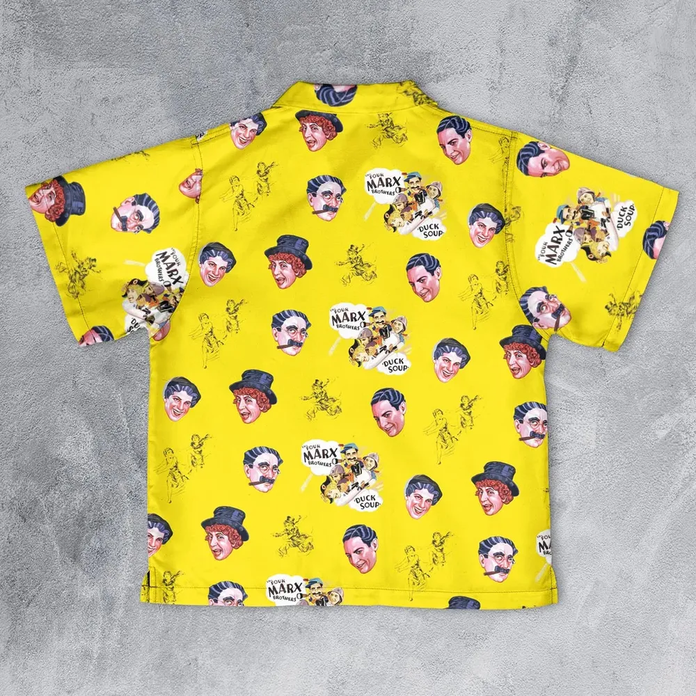 The Duck Soup The Marx Brothers Youth Hawaiian Shirt - 2
