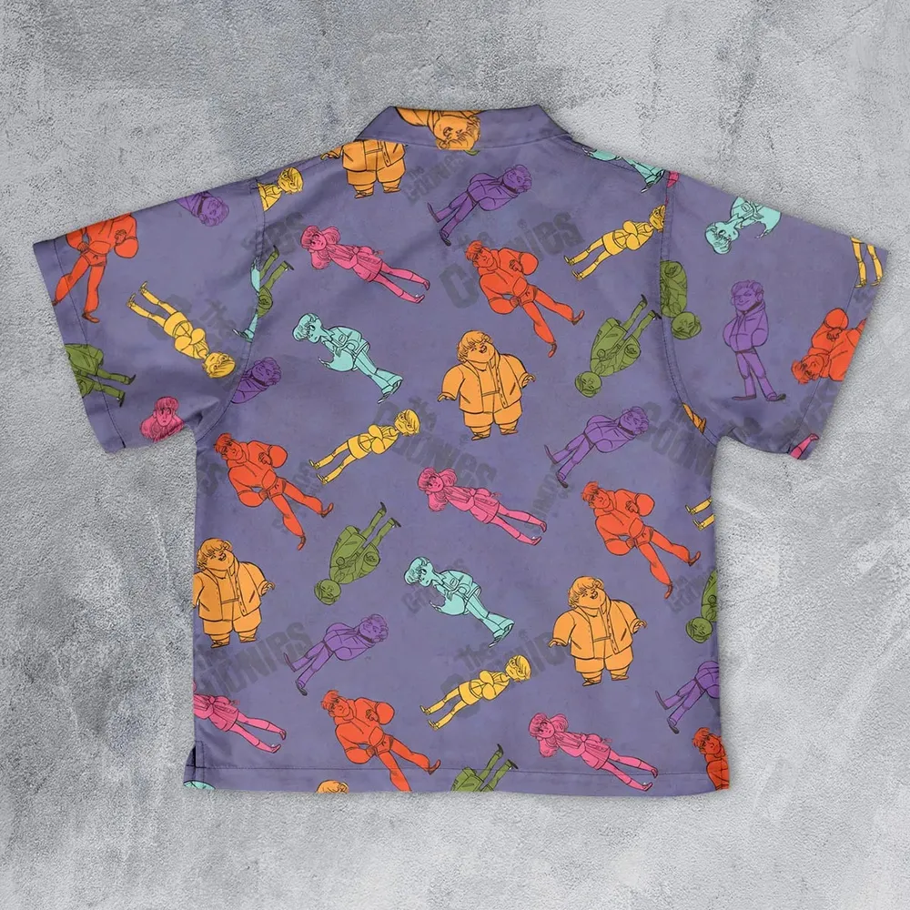 80s Adventure The Goonies Youth Hawaiian Shirt - 2