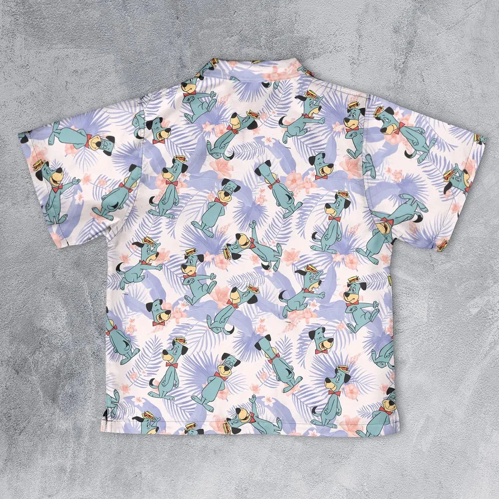 Huckleberry Hound Pattern Youth Hawaiian Shirt - 2