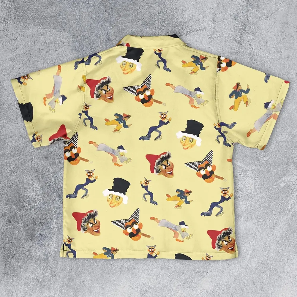 Room Service The Marx Bros Youth Hawaiian Shirt - 2