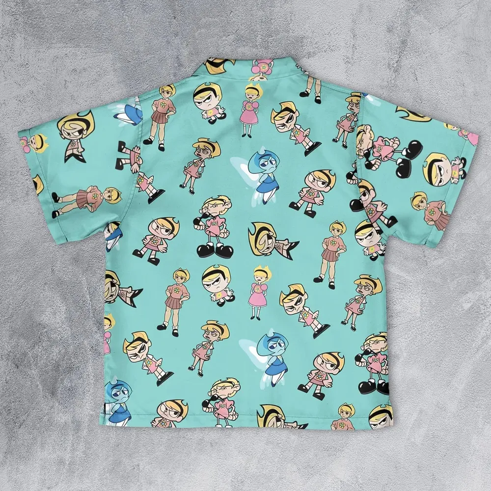 The Grim Adventures of Billy and Mandy Youth Hawaiian Shirt - 2