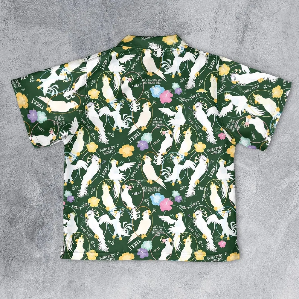 Tiki Room Showgirls Youth Hawaiian Shirt - 2