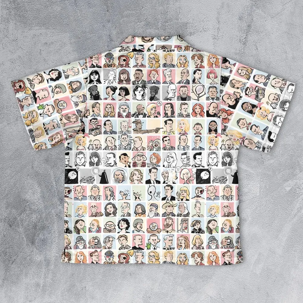 Many Faces of Twin Peaks Youth Hawaiian Shirt - 2