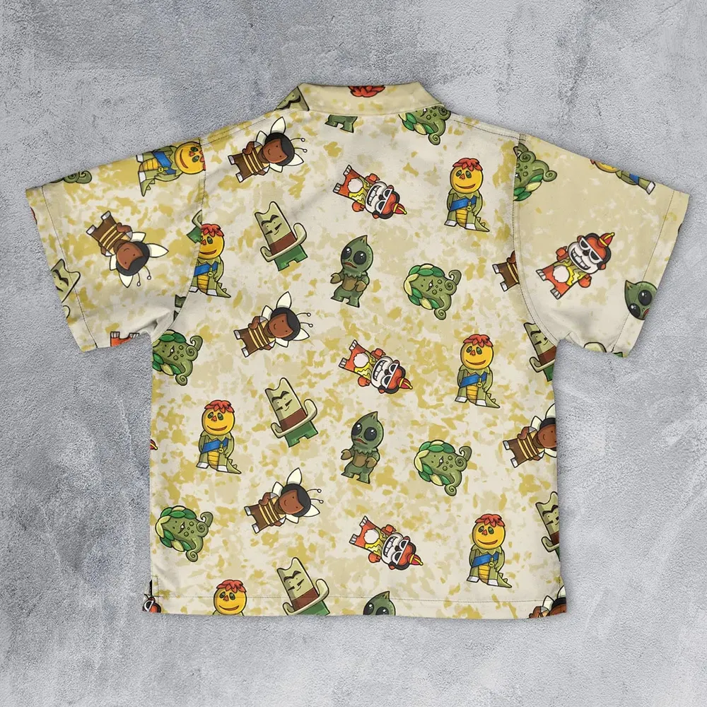 Sid and Marty Krofft Shows Youth Hawaiian Shirt - 2