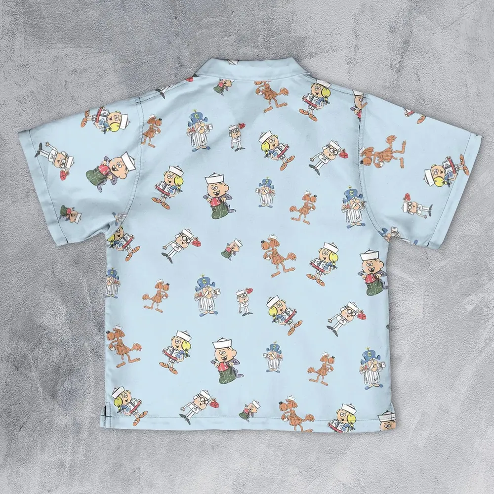 Vintage Crunch Cereal Youth Hawaiian Shirt - 2