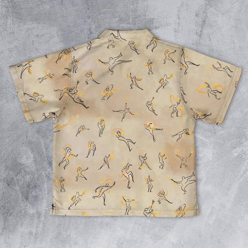 Fire Scroll Avatar The Last Airbender Youth Hawaiian Shirt - 2