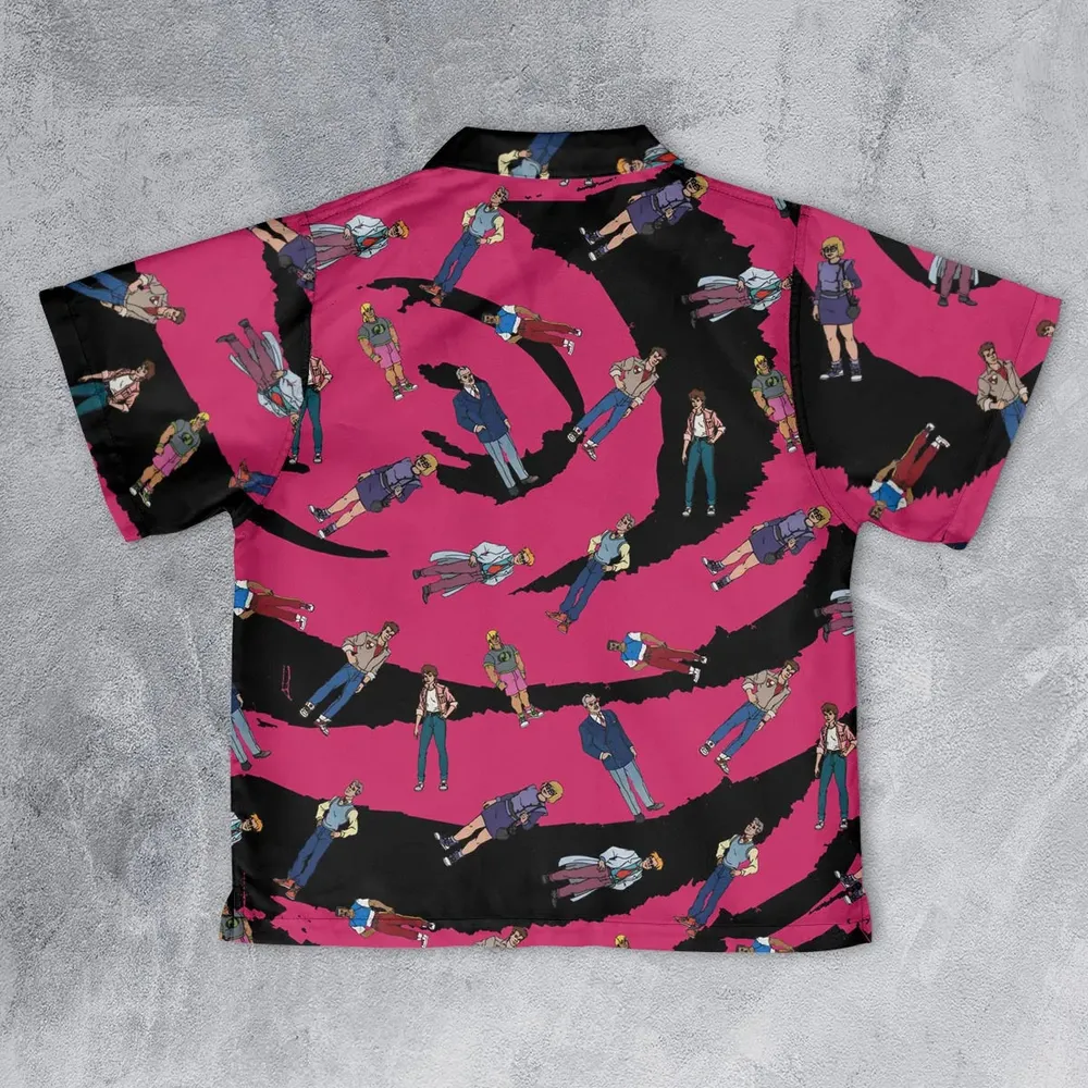 James Bond JR Cartoon characters Youth Hawaiian Shirt - 2