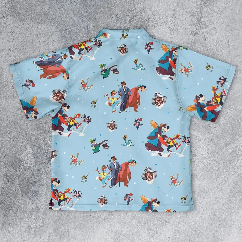 Song of The South Characters Youth Hawaiian Shirt - 2