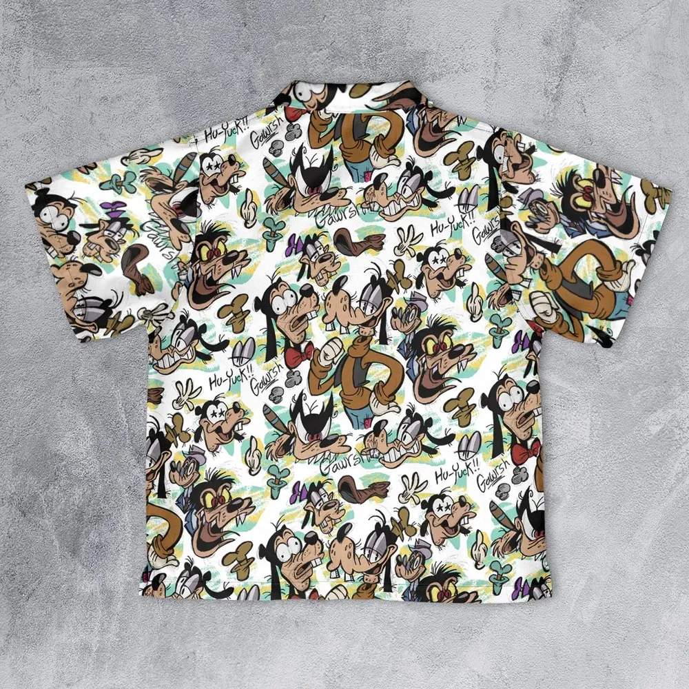 Many Faces Of Goofy Youth Hawaiian Shirt - 2