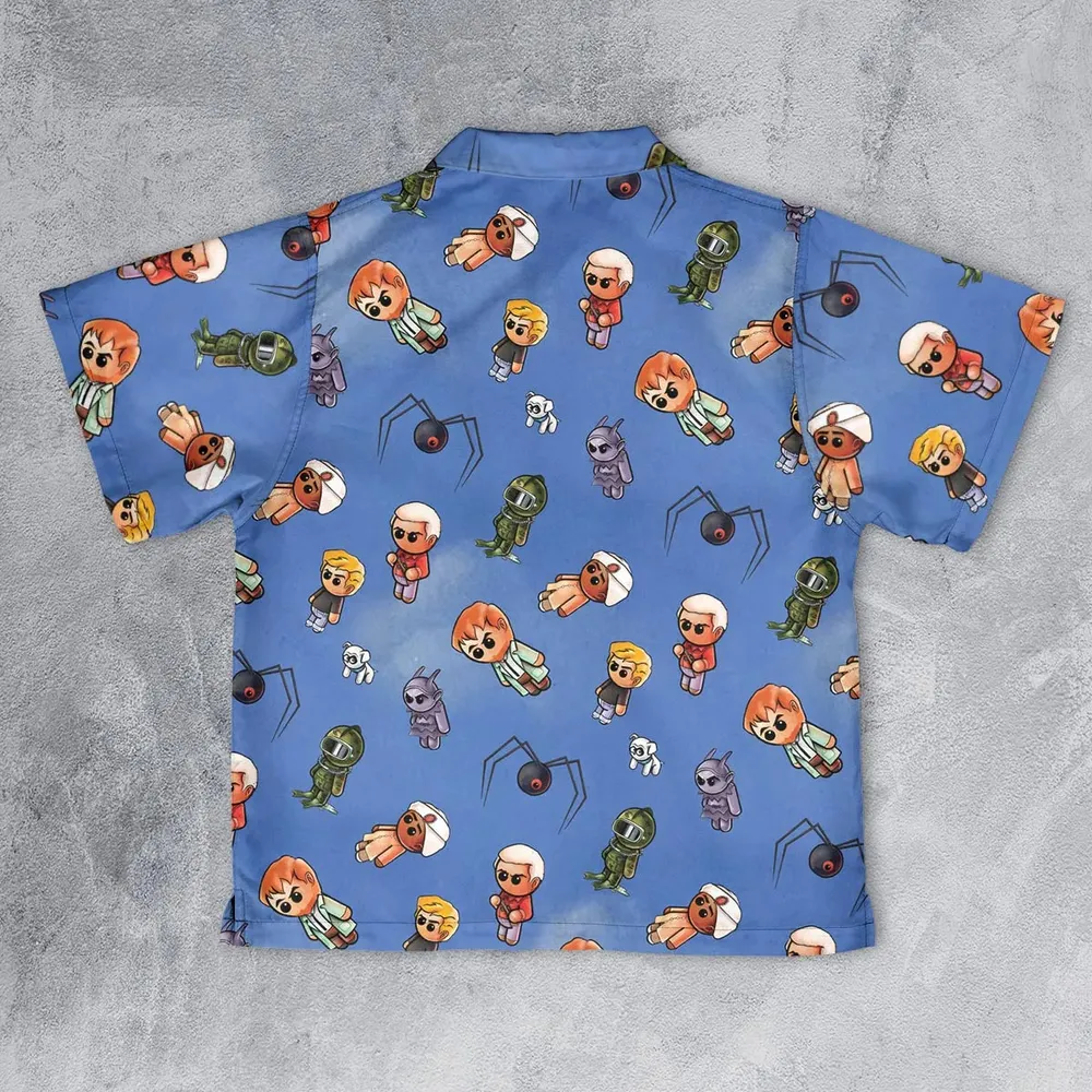 Johnny Quest Pooterbellies Youth Hawaiian Shirt - 2