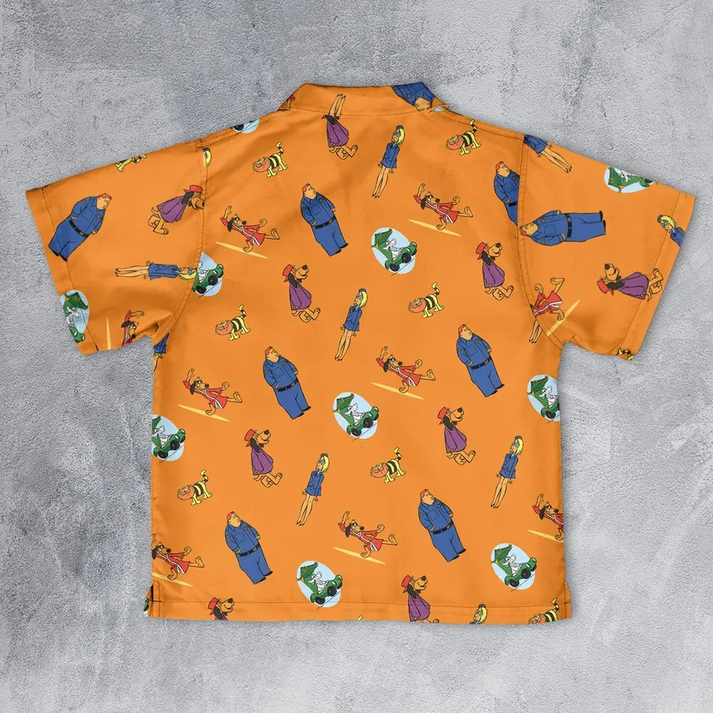 Kung-Fu Friends Hong Kong Phooey Youth Hawaiian Shirt - 2
