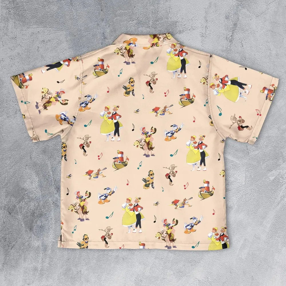 Disney Classics Melody Time Youth Hawaiian Shirt - 2