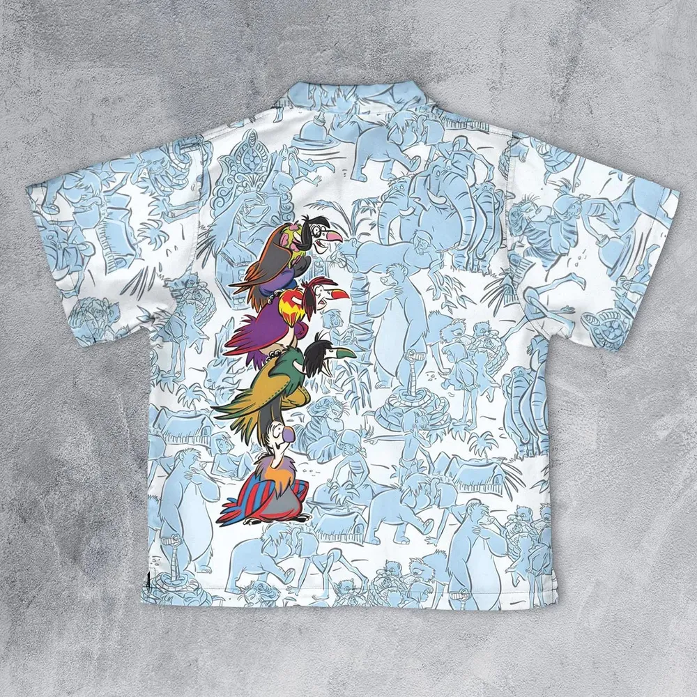 The Vultures The Jungle Book Youth Hawaiian Shirt - 2
