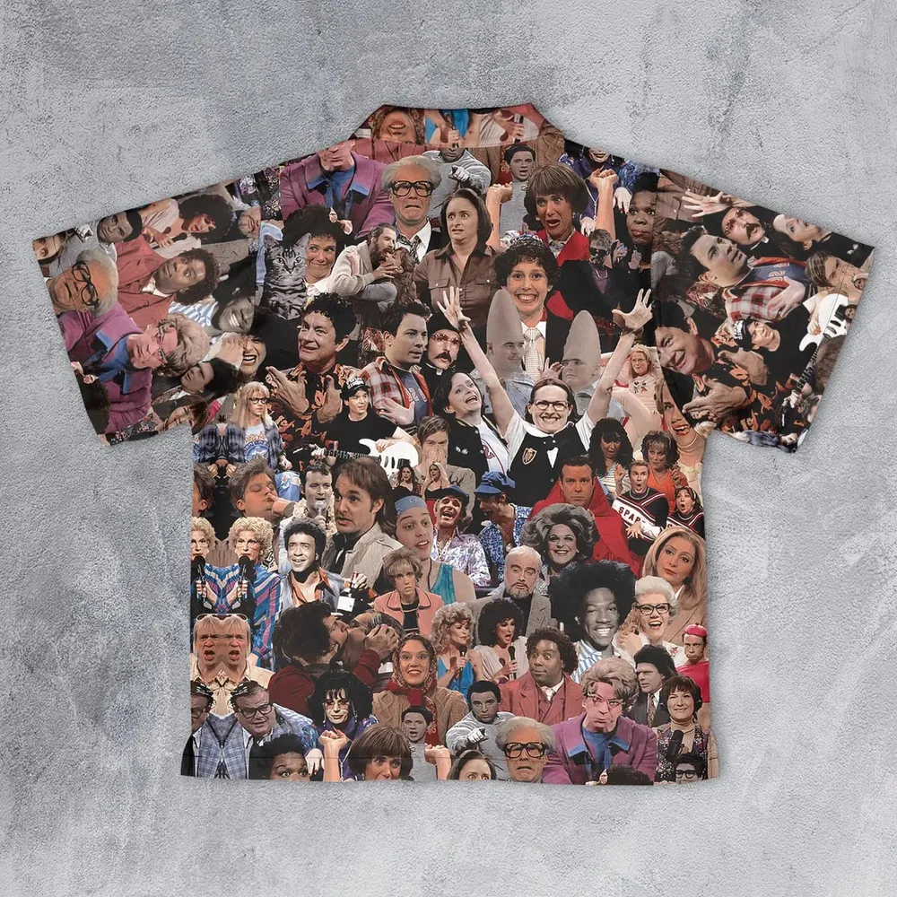90s Saturday Crew SNL Youth Hawaiian Shirt - 2