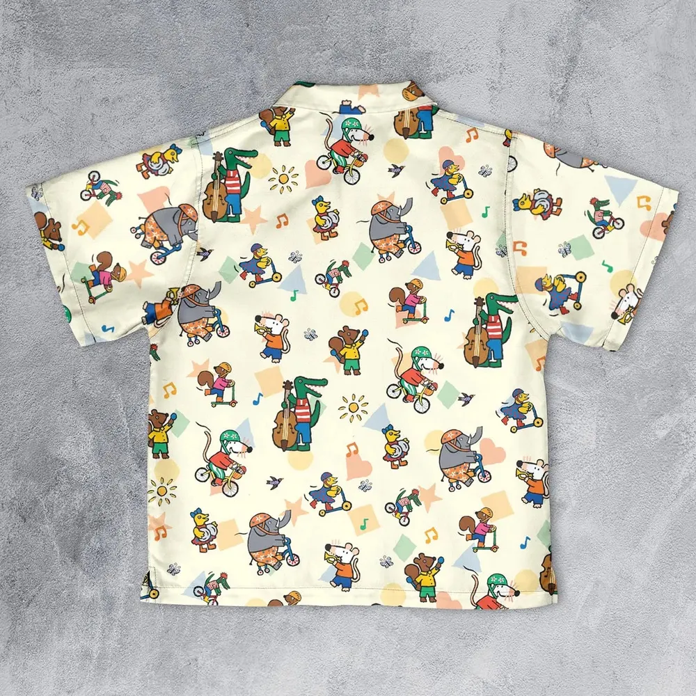 Maisy And Friends Youth Hawaiian Shirt - 2