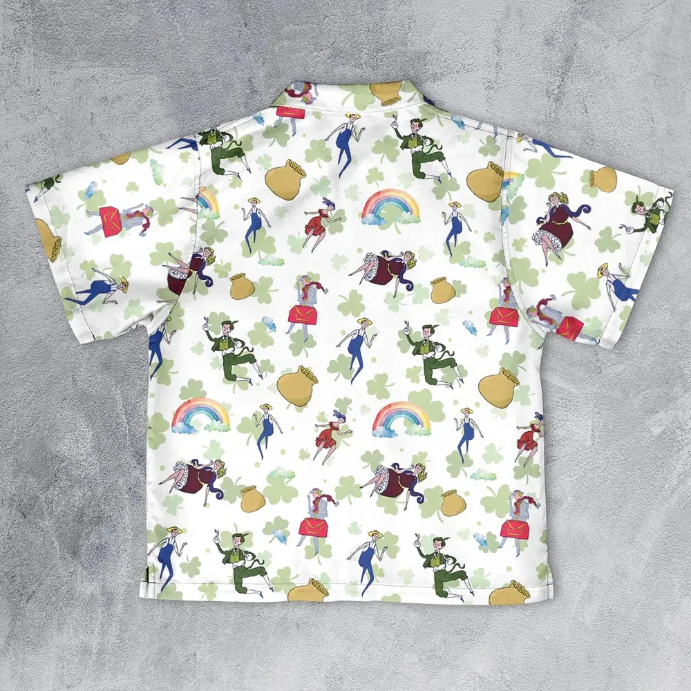 Irish Movie Finian’s Rainbow Characters Youth Hawaiian Shirt - 2