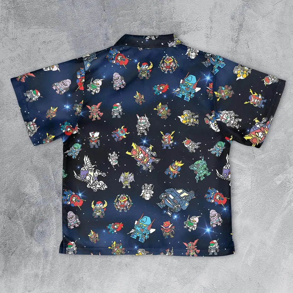 Shogun Warriors Toys Youth Hawaiian Shirt - 2