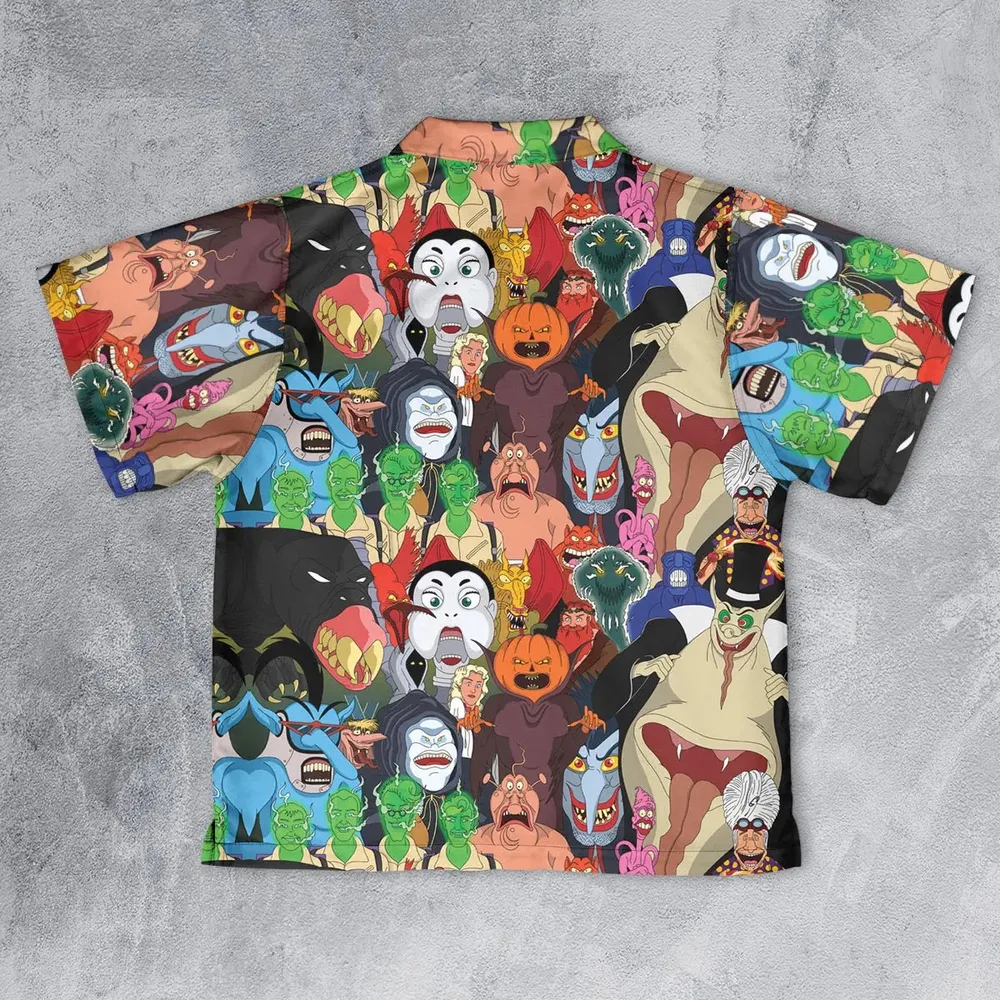 Ghostbusters Cartoons Villains Youth Hawaiian Shirt - 2