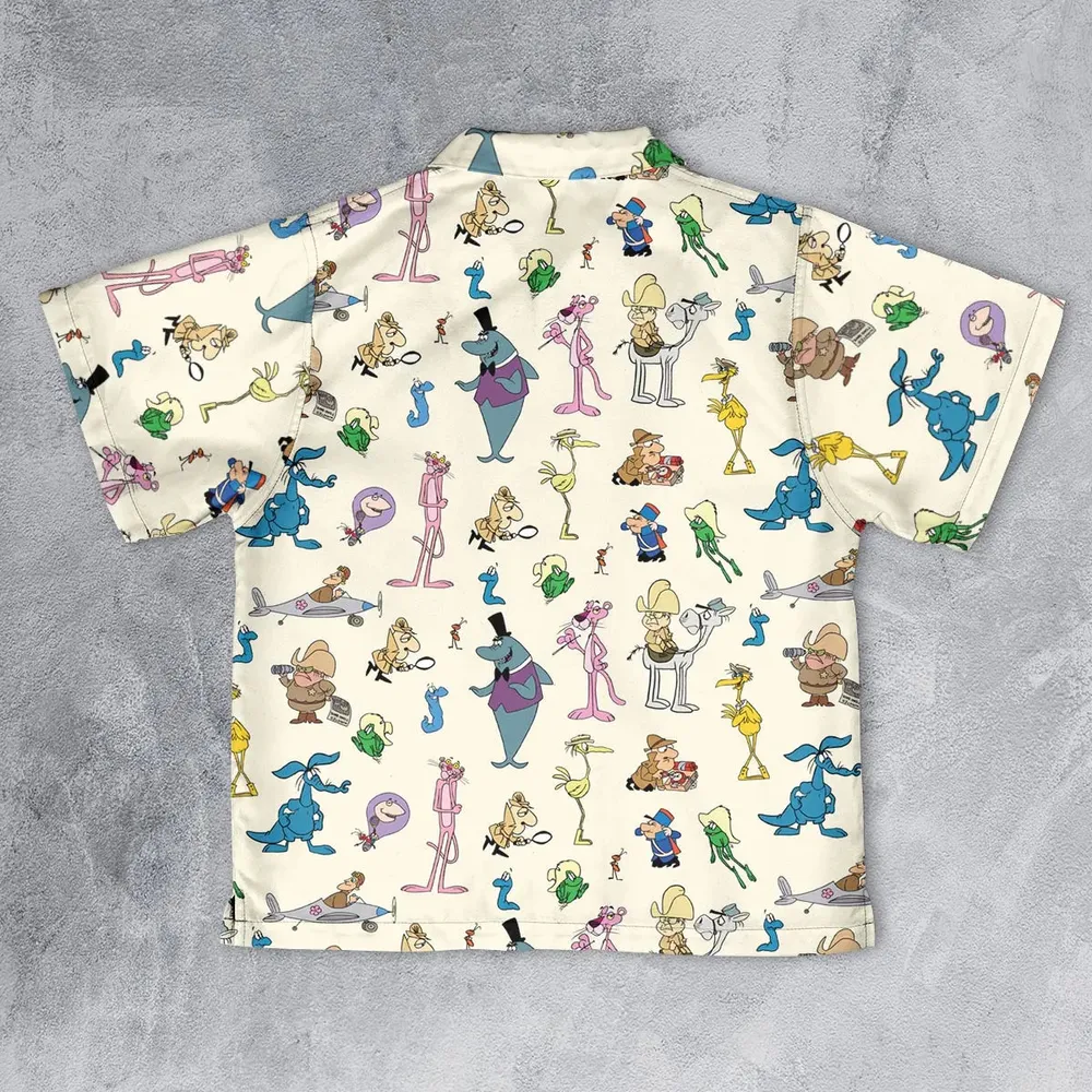Just happens to be Pink Panther Youth Hawaiian Shirt - 2