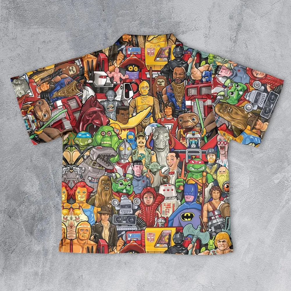 The Best Obscure 80s Toy Lines Youth Hawaiian Shirt - 2