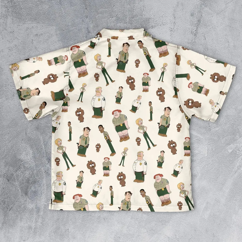 Nature Calls Brickleberry Youth Hawaiian Shirt - 2