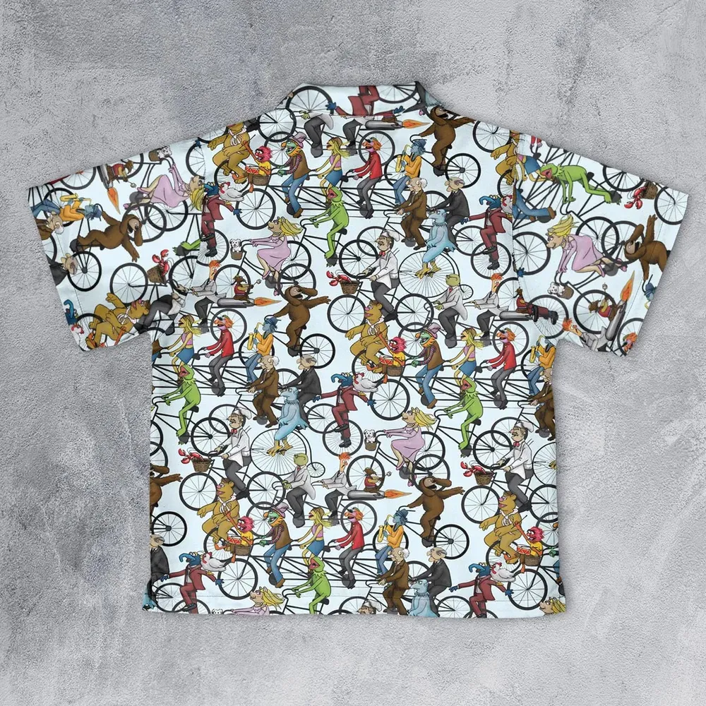 Tour De Muppet The Muppet Movie Youth Hawaiian Shirt - 2