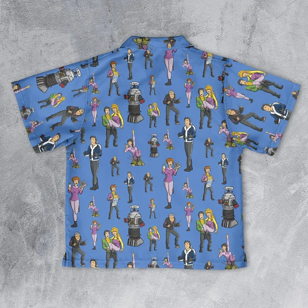 Lost In Space Characters Youth Hawaiian Shirt - 2