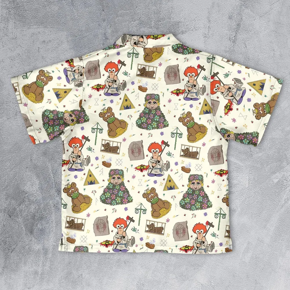 Festivites Midsommar Muppet Babies Youth Hawaiian Shirt - 2