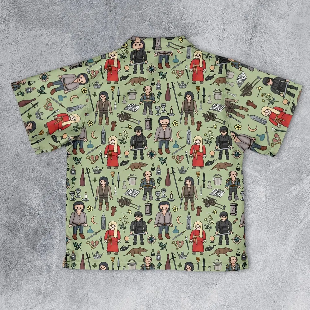 As You Wish Princess Bride Youth Hawaiian Shirt - 2