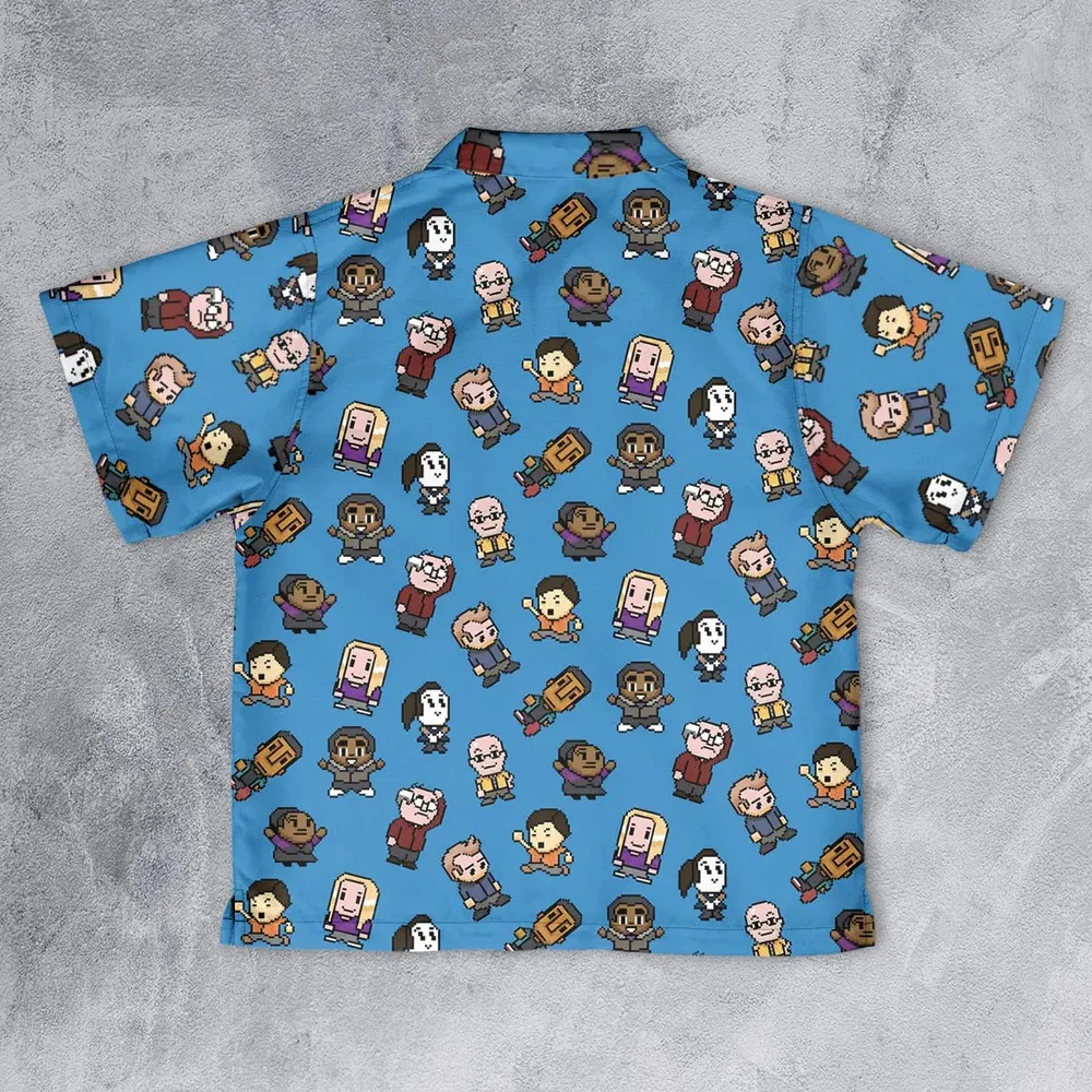 Pixel Community Youth Hawaiian Shirt - 2