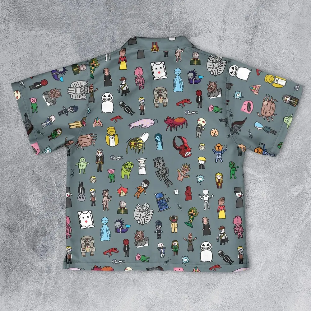 The Races of Doctor Who Youth Hawaiian Shirt - 2